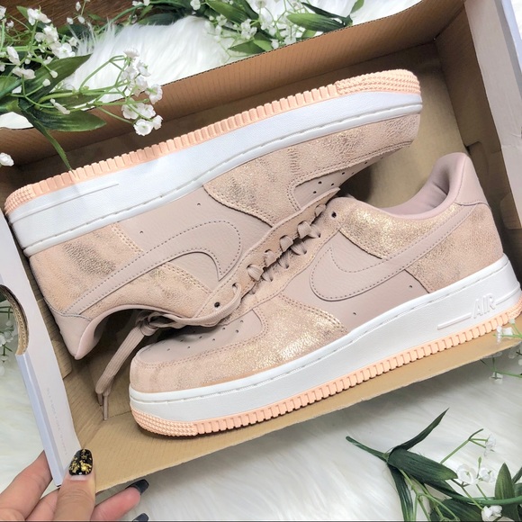 nike air force 1 low peach pack pink quartz